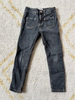 Zara Charcoal Gray Kids' Skinny Jeans
